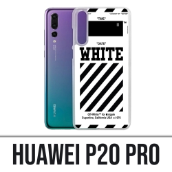 Huawei P20 Pro case - Off White White
