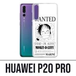 Coque Huawei P20 Pro - One Piece Wanted Luffy