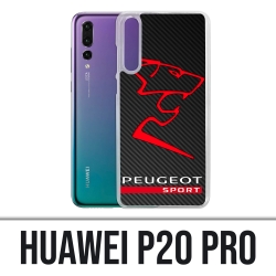 Custodia Huawei P20 Pro - Logo Peugeot Sport