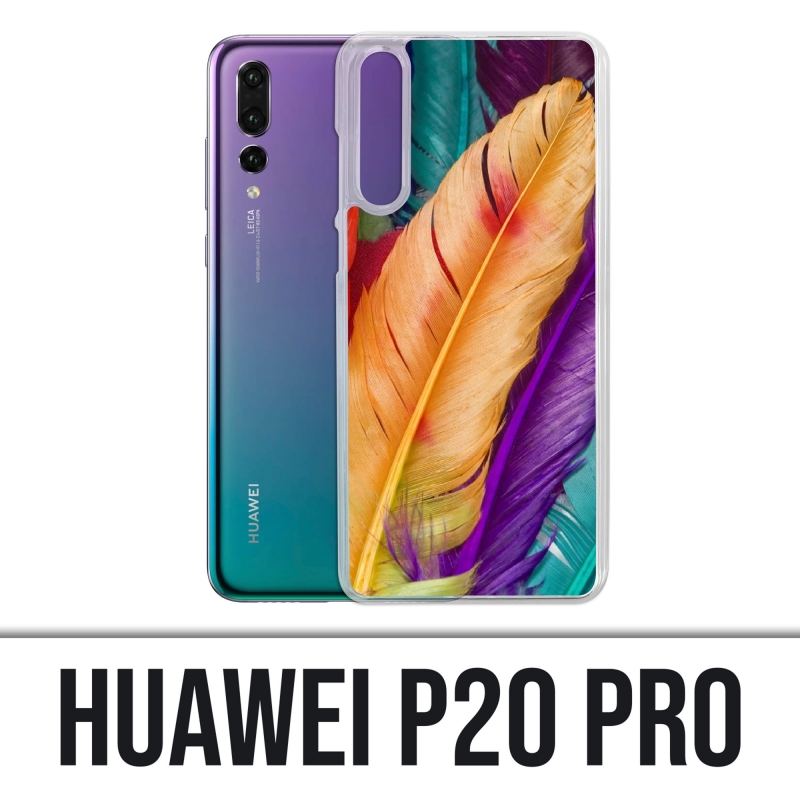 Huawei P20 Pro case - Feathers