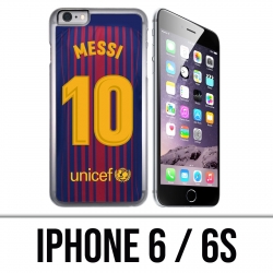 Coque iPhone 6 / 6S - Messi Barcelone 10
