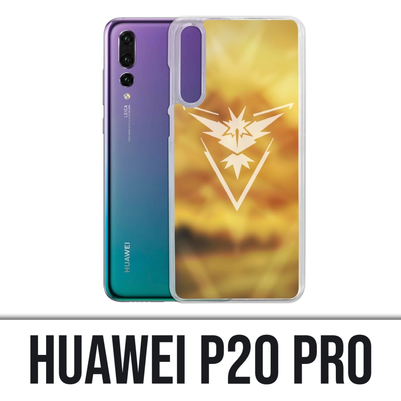 Funda Huawei P20 Pro - Pokémon Go Team Amarillo Grunge