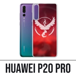 Funda Huawei P20 Pro - Pokémon Go Team Red Grunge