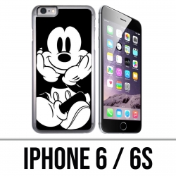Coque iPhone 6 / 6S - Mickey Noir Et Blanc