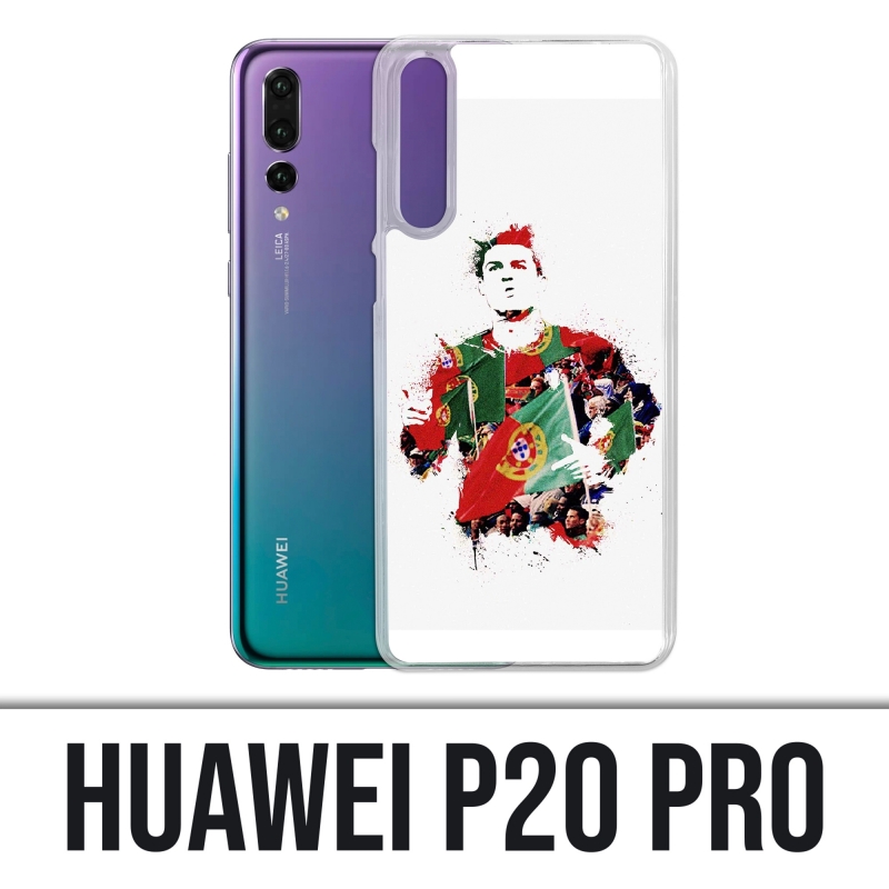Custodia Huawei P20 Pro - Ronaldo Football Splash