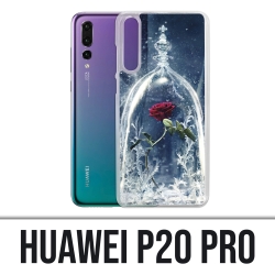 Funda Huawei P20 Pro - La bella y la bestia rosadas