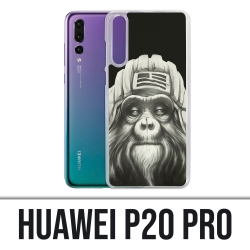Coque Huawei P20 Pro - Singe Monkey Aviateur