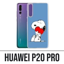 Coque Huawei P20 Pro - Snoopy Coeur