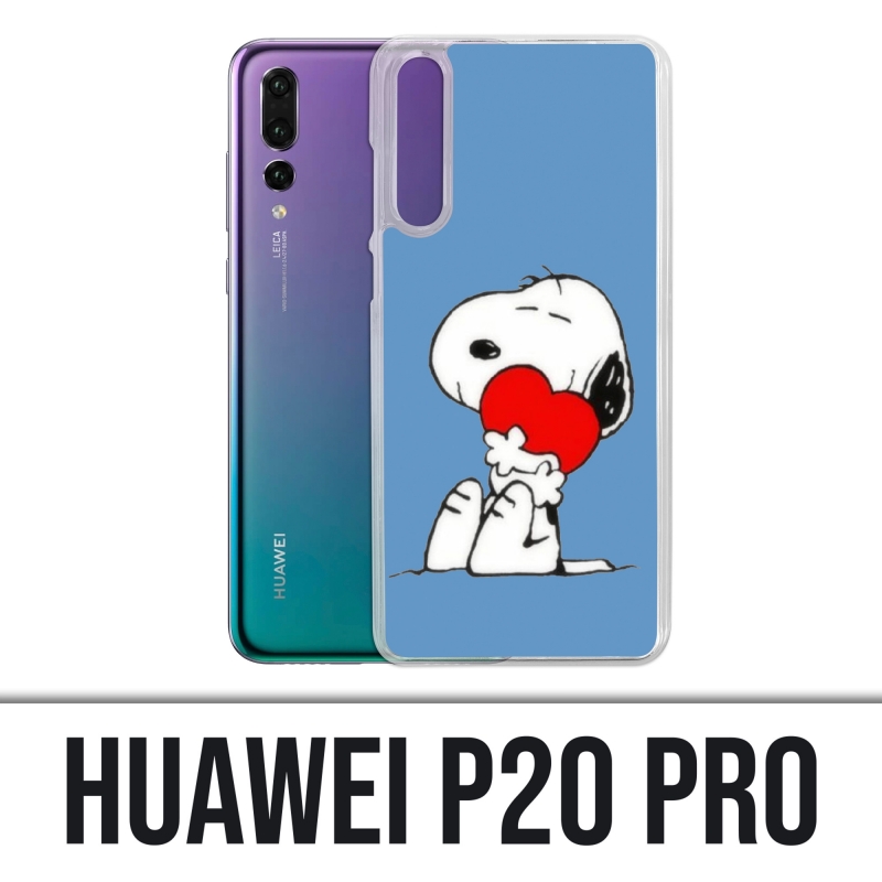 Custodia Huawei P20 Pro - Snoopy Heart