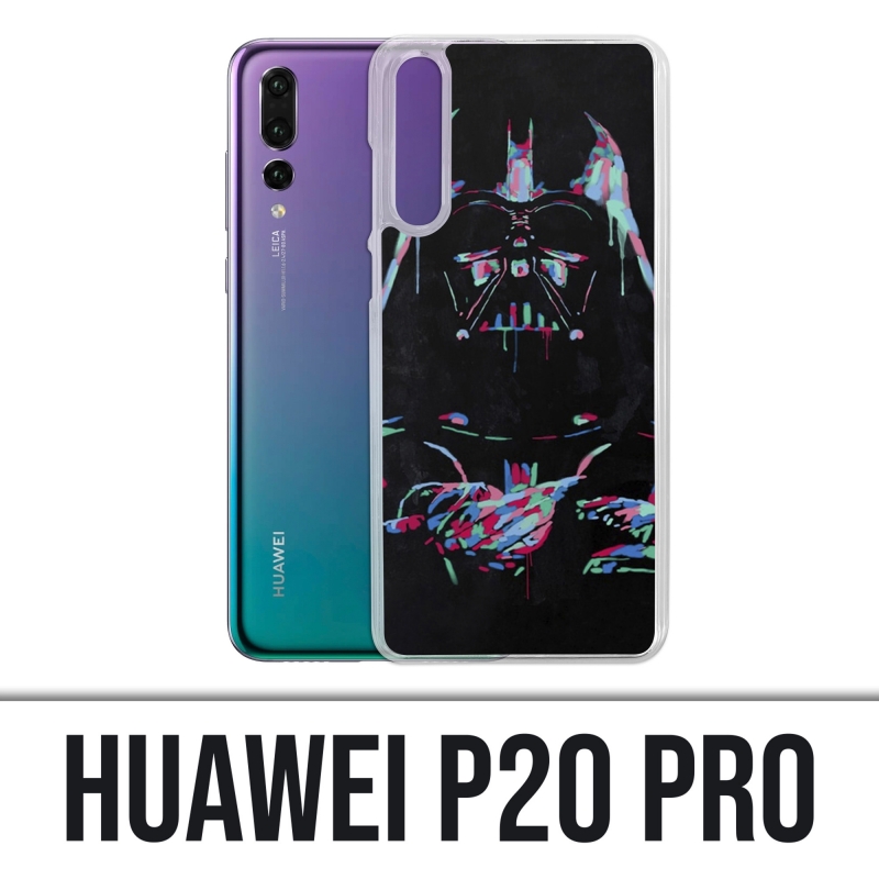 Coque Huawei P20 Pro - Star Wars Dark Vador Néon