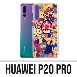 Huawei P20 Pro Case - Vintage Aufkleber 90S