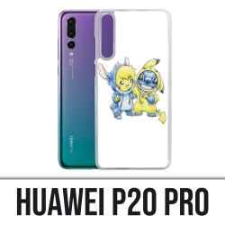Coque Huawei P20 Pro - Stitch Pikachu Bébé