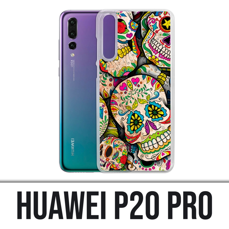 Huawei P20 Pro case - Sugar Skull