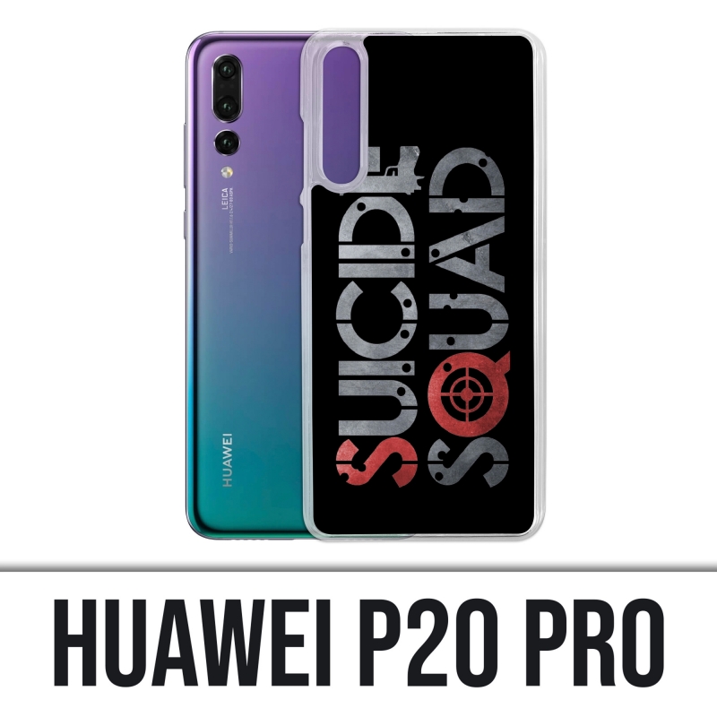 Custodia Huawei P20 Pro - Suicide Squad Logo