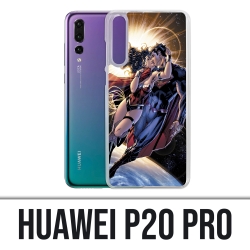 Coque Huawei P20 Pro - Superman Wonderwoman