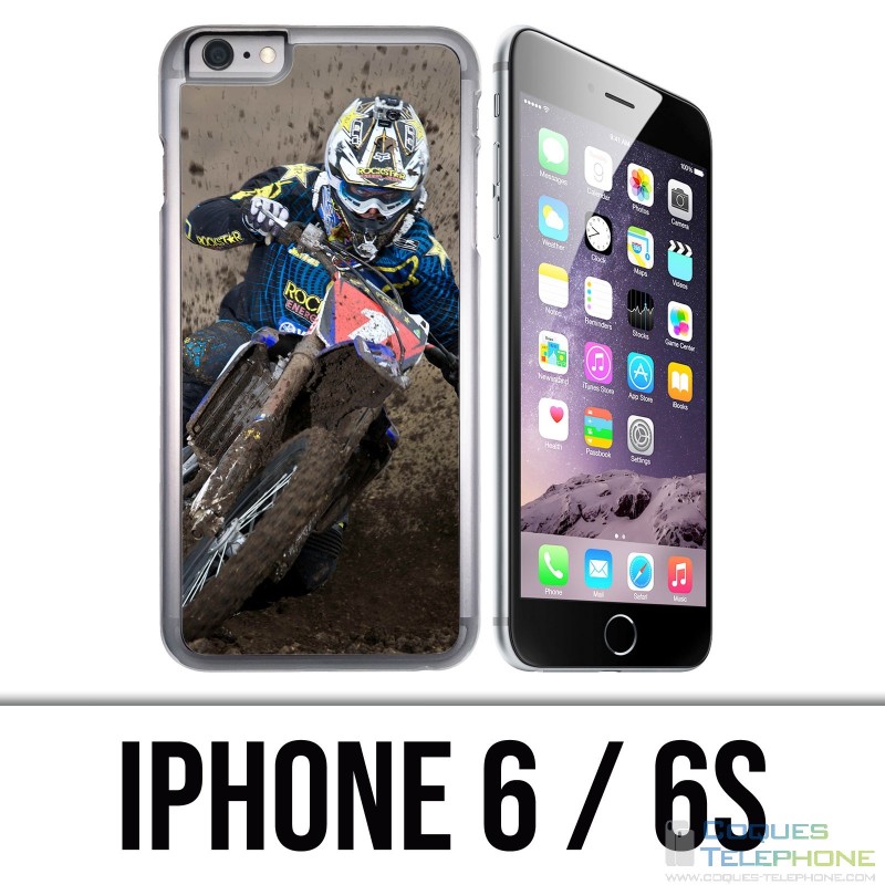 Funda para iPhone 6 / 6S - Motocross Mud