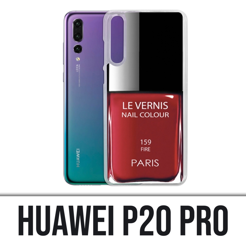 Custodia Huawei P20 Pro - Vernice Paris Rouge