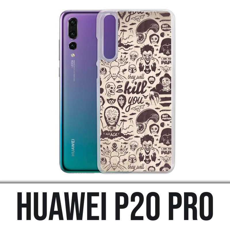 Huawei P20 Pro Case - Naughty Kill You