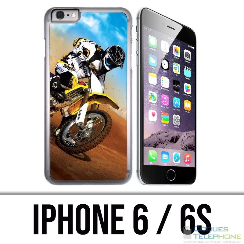 Custodia per iPhone 6 / 6S - Motocross Sable