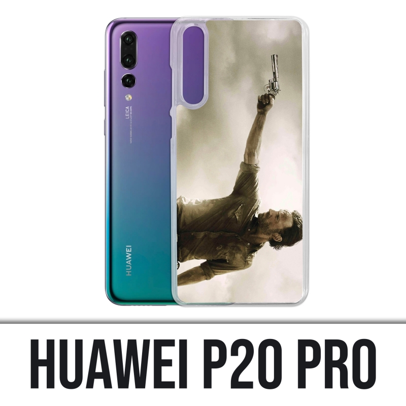 Huawei P20 Pro case - Walking Dead Gun