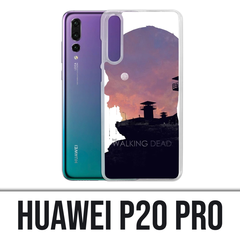 Funda Huawei P20 Pro - Walking Dead Ombre Zombies