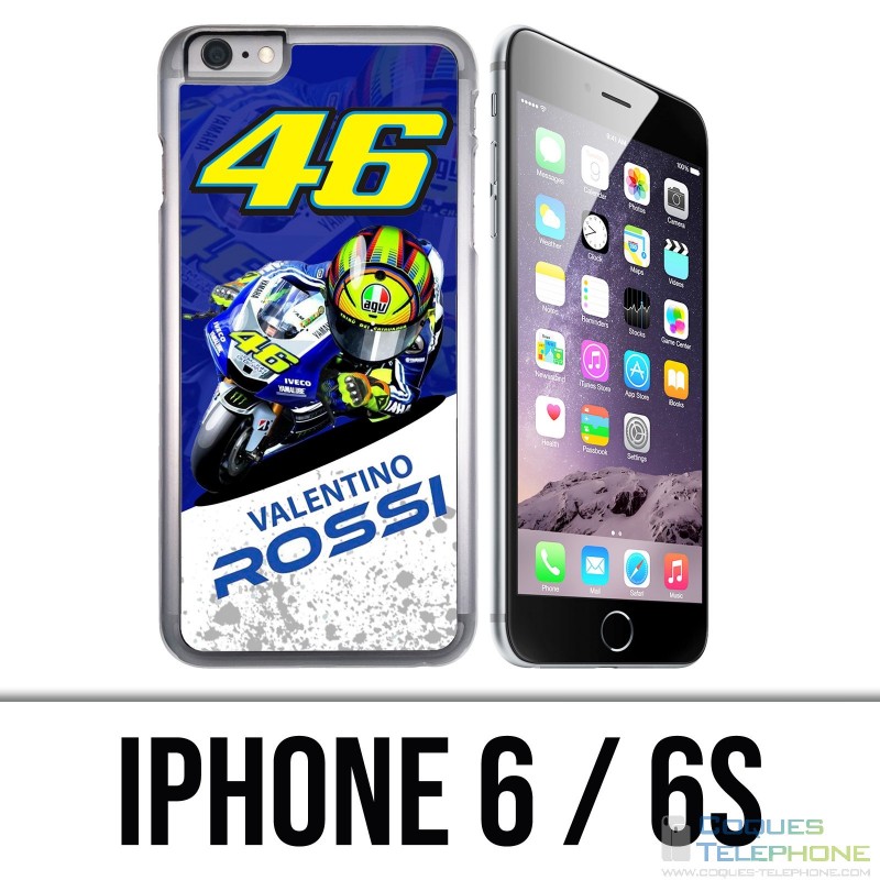 Custodia per iPhone 6 / 6S - Motogp Rossi Cartoon