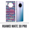 Huawei Mate 30 Pro Case - Pink Azteque