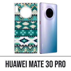 Coque Huawei Mate 30 Pro - Azteque Vert