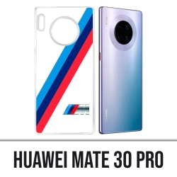 Coque Huawei Mate 30 Pro - Bmw M Performance Blanc