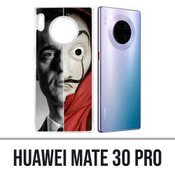 Huawei Mate 30 Pro case - Casa De Papel Berlin Mask Split