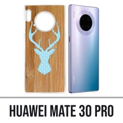Coque Huawei Mate 30 Pro - Cerf Bois Oiseau