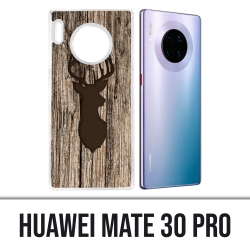Custodia Huawei Mate 30 Pro - Cervo di legno