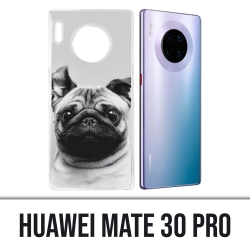 Huawei Mate 30 Pro Case - Hund Mops Ohren