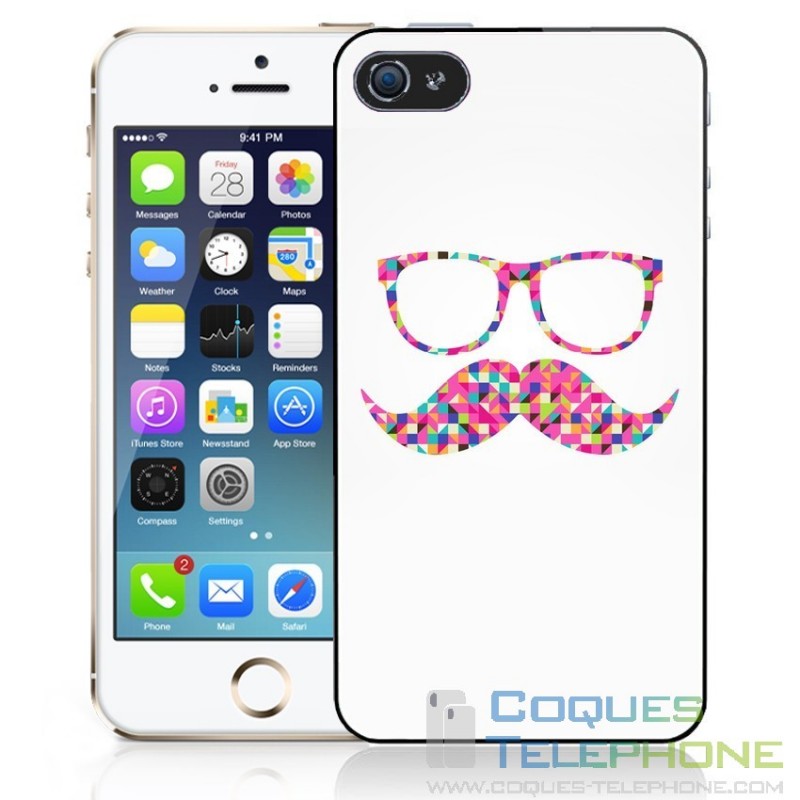 Phone case Mustache Sunglasses
