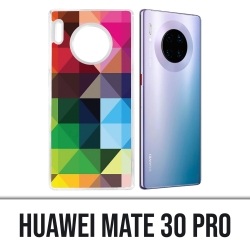 Huawei Mate 30 Pro Hülle - Mehrfarbige Würfel