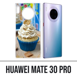 Huawei Mate 30 Pro Case - Blue Cupcake