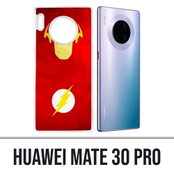 Funda Huawei Mate 30 Pro - Dc Comics Flash Art Design