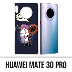 Coque Huawei Mate 30 Pro - Deadpool Fluffy Licorne