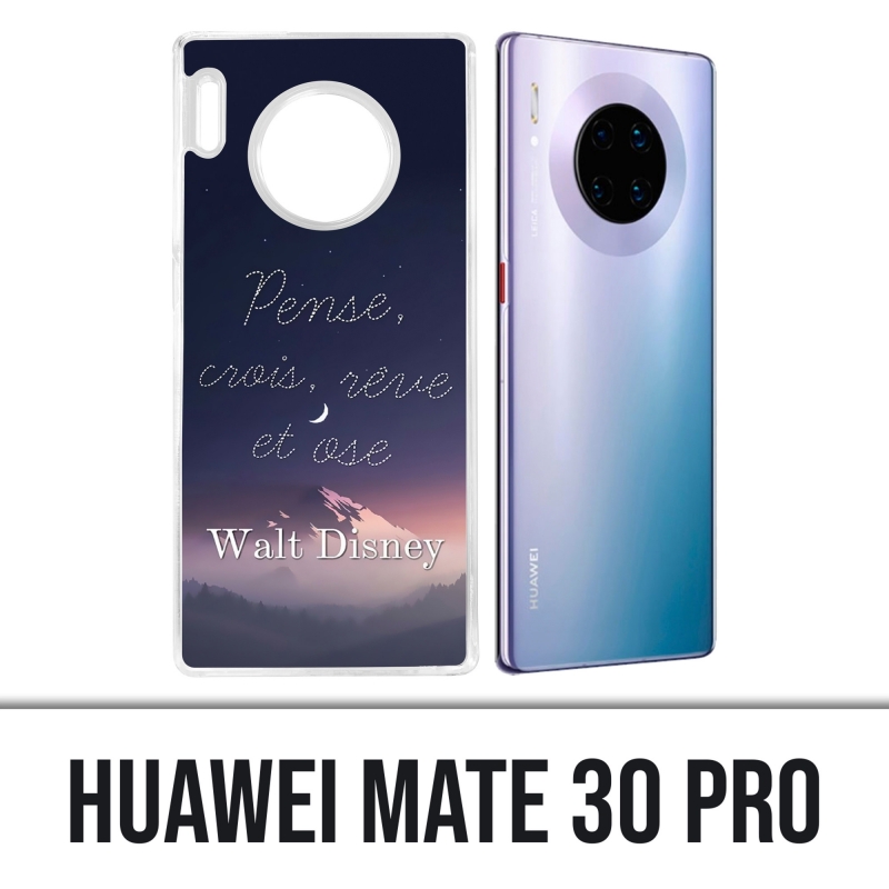Coque Huawei Mate 30 Pro - Disney Citation Pense Crois Reve