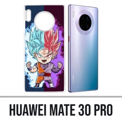 Funda Huawei Mate 30 Pro - Dragon Ball Black Goku Cartoon