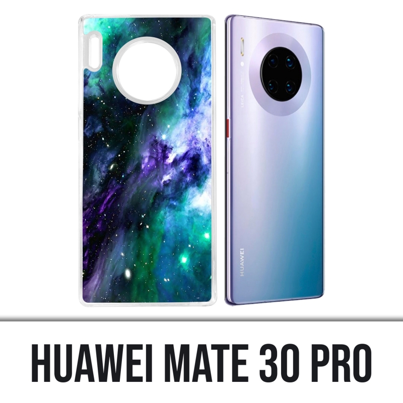Huawei Mate 30 Pro Case - Blue Galaxy