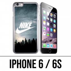 Schutzhülle für das iPhone 6 / 6S - Nike Logo Wood