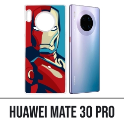 Funda Huawei Mate 30 Pro - Póster de diseño Iron Man