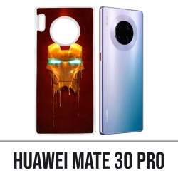 Custodia Huawei Mate 30 Pro - Iron Man Gold