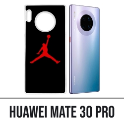 Funda Huawei Mate 30 Pro - Jordan Basketball Logo Black