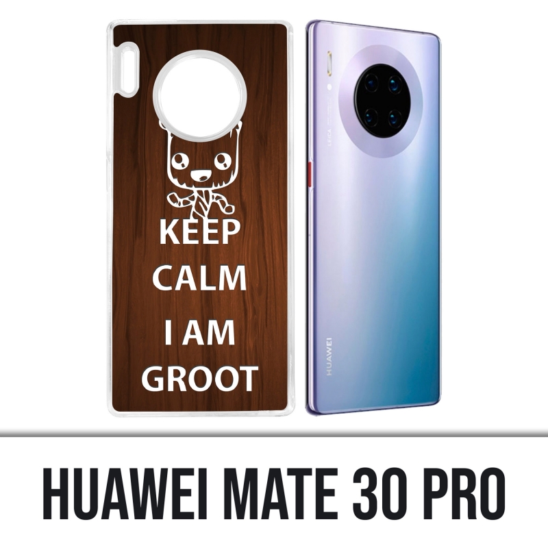 Huawei Mate 30 Pro Hülle - Keep Calm Groot