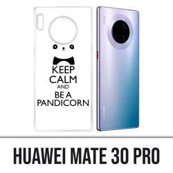 Coque Huawei Mate 30 Pro - Keep Calm Pandicorn Panda Licorne