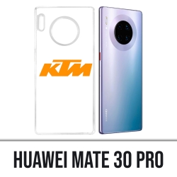 Custodia Huawei Mate 30 Pro - Logo Ktm sfondo bianco