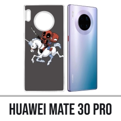 Coque Huawei Mate 30 Pro - Licorne Deadpool Spiderman