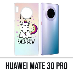 Huawei Mate 30 Pro Case - Einhorn Ich rieche Raimbow